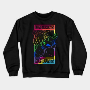 Love Knows No Bounds (dark) Crewneck Sweatshirt